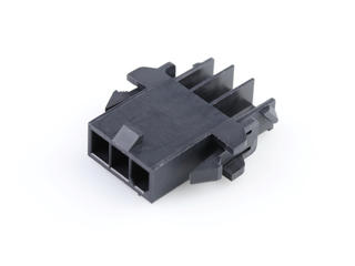 2004881003 - Mini-Fit TPA2 Plug Housing, 4.20mm Pitch, Single Row, UL 94V-0, Low-Halogen, Panel Mount, 3 Circuits