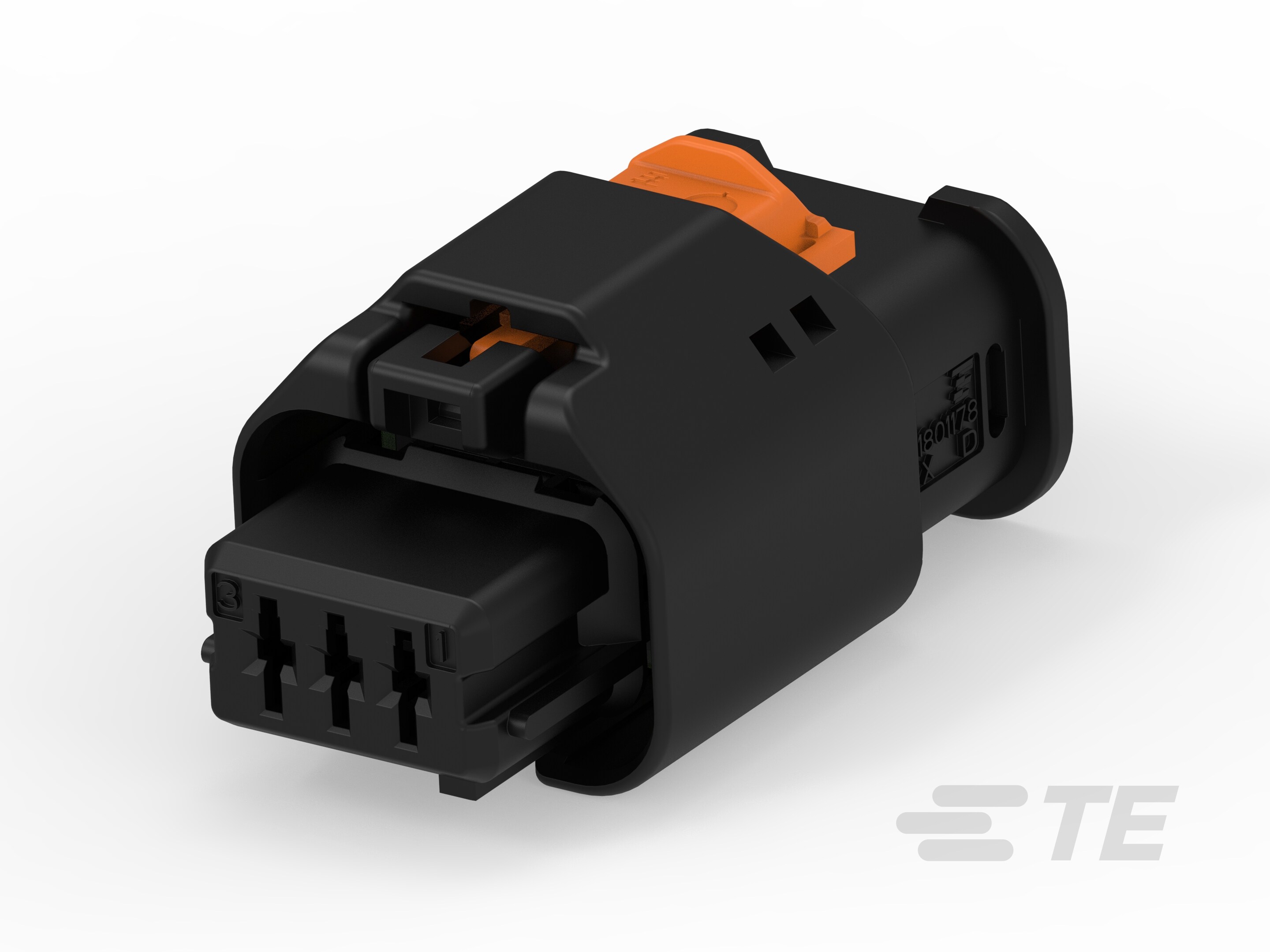 3W RECEPTACLE HP CONNECTOR BLACK-1-1801178-1 3W RECEPTACLE HP CONNECTOR BLACK-1-1801178-1