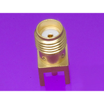 Molex-0733910070 Connector RF Conn SMA 0Hz to 18GHz 50Ohm Solder ST Thru-Hole RCP Gold Tray