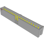 Samtec-TSS-120-01-S-S Connector Headers and PCB Receptacles Conn Shrouded Header (4 Sides) HDR 20 POS 2.54mm Solder ST Top Entry Thru-Hole Bulk Samtec-TSS-120-01-S-S Connector Headers and PCB Receptacles Conn Shrouded Header (4 Sides) HDR 20 POS 2.54mm Solder ST Top Entry Thru-Hole Bulk