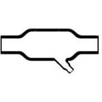 TE Connectivity-342A112-3-0 Heat Shrink Heat Shrink Transition Semi-Rigid Modified Polyolefin