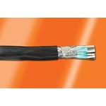Alpha Wire-3308 SL005 Cable Multi-Conductor Shielded Multi-Conductor Cable Braid Polyvinyl Chloride 8Conductors 28AWG 4.59mm 600VAC Slate Polyvinyl Chloride 30.48m Spool