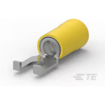 TE Connectivity-324577 Connector Terminals Flanged Spade Tongue Terminal 10-12AWG Copper Yellow 25.83mm Tin Loose