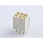 Molex-0366330010 Connector Headers and PCB Receptacles Conn Wire to Board HDR 6 POS 4.2mm Solder ST Thru-Hole T/R