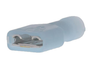 192760004 - Quixon Quick Disconnect, InsulKrimp Style, Female, Fully Insulated Blue,  16-14 AWG, Continuous Strip