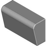 Hammond Manufacturing-1595EGY  Light Gray Acrylonitrile Butadiene Styrene Sloped Console Enclosure