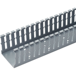 Panduit-F.5X1LG6 Wiring Ducts Wiring Ducts Slotted Rectangular Screw Polyvinyl Chloride Gray