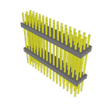 Samtec-ZW-16-19-G-T-750-360 Connector Headers and PCB Receptacles Conn Board Stacker HDR 48 POS 2.54mm Solder ST Top Entry Thru-Hole Bulk Samtec-ZW-16-19-G-T-750-360 Connector Headers and PCB Receptacles Conn Board Stacker HDR 48 POS 2.54mm Solder ST Top Entry Thru-Hole Bulk