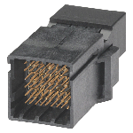 Molex-1715731615 Connector Backplane Conn Backplane M 54 POS 1.9mm Press Fit RA Thru-Hole Impact™ Tray