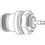 Amphenol RF-082-811 Connector RF Conn Type N 0Hz to 11GHz 50Ohm Solder Cup ST Panel Mount F Silver