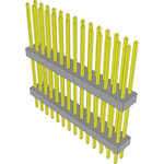 Samtec-TW-14-12-G-D-520-170 Connector Headers and PCB Receptacles Conn Board Stacker HDR 28 POS 2mm Solder ST Top Entry Thru-Hole Bulk