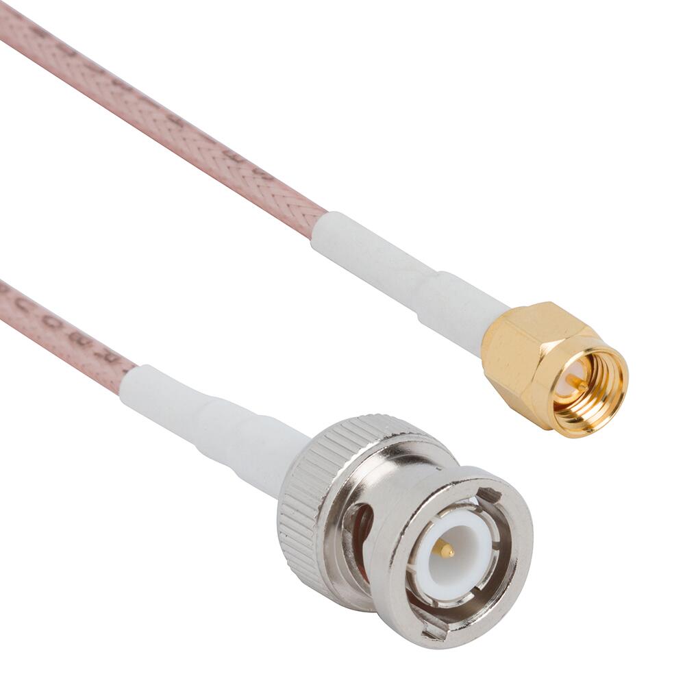 Amphenol RF-095-850-250-006 Cable Assembly Coaxial Cable Assembly Coaxial 0.152m BNC to SMA PL-PL Bag Amphenol RF-095-850-250-006 Cable Assembly Coaxial Cable Assembly Coaxial 0.152m BNC to SMA PL-PL Bag