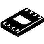 onsemi-CAT93C46BHU4I-GT3 EEPROM EEPROM Serial 1K-bit 128 x 8 2.5V/3.3V/5V 8-Pin UDFN EP T/R