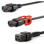 Schaffner-IL19-UK1-H05-3150-200 Cable Assembly AC Power Cable Assembly 2m BS 1363 to C19 3 to 3 POS F-M 16AWG