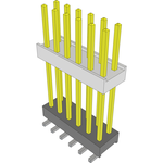 Samtec-HW-06-12-S-D-694-SM Connector Headers and PCB Receptacles Conn Board Stacker HDR 12 POS 2.54mm Solder ST Top Entry SMD Tube