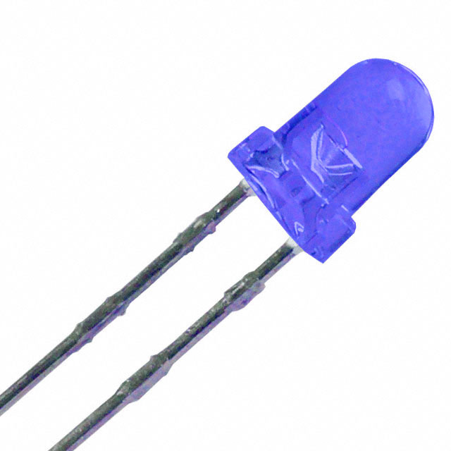 Radial LED Blue