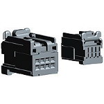 TE Connectivity-1-1419158-0 Connector Discrete Wire Housing Conn Housing PL 8 POS 2.54mm Crimp ST Cable Mount Black Box