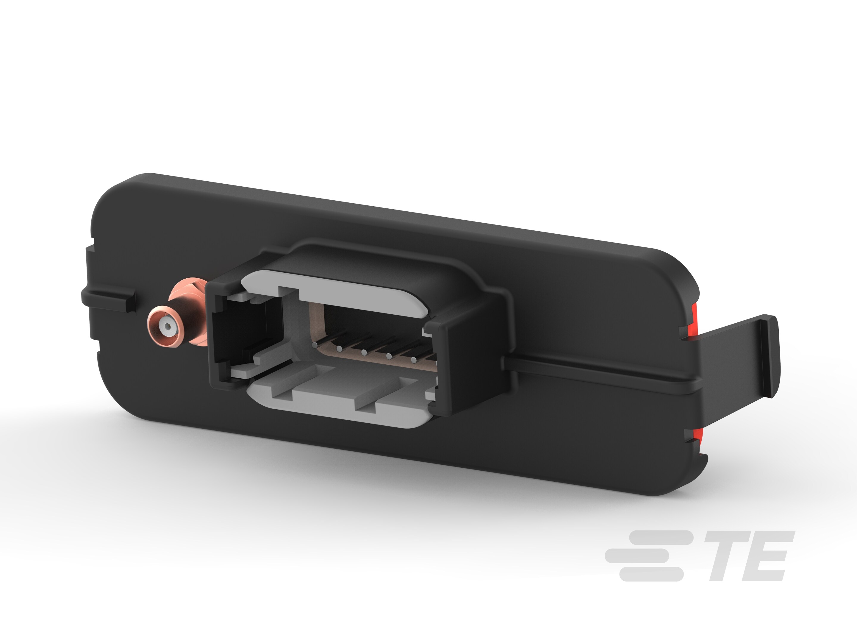 DTM13-12PA-R020, HDR,12P, BLK,RA,NI/CU,A-2333581-1