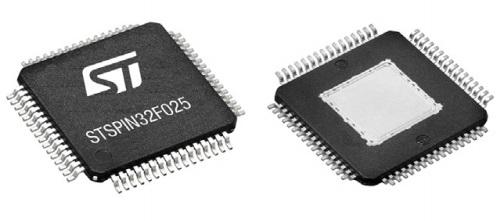 STMicroelectronics-STSPIN32F0252 Motor Controller and Driver ICs Triple Half Bridge Motor Driver 64-Pin TQFP EP Tray