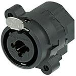 Neutrik Group-NCJ10FI-V Connector Audio and Video Conn XLR Connector F 3 POS Solder ST Thru-Hole 3 Terminal 1 Port