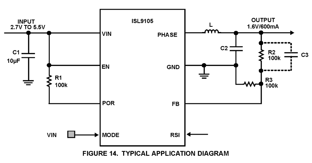 ISL9105 Functional Diagram