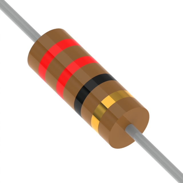 22 Ohm 5% Axial Resistor RC 22 Ohm 5% Axial Resistor RC