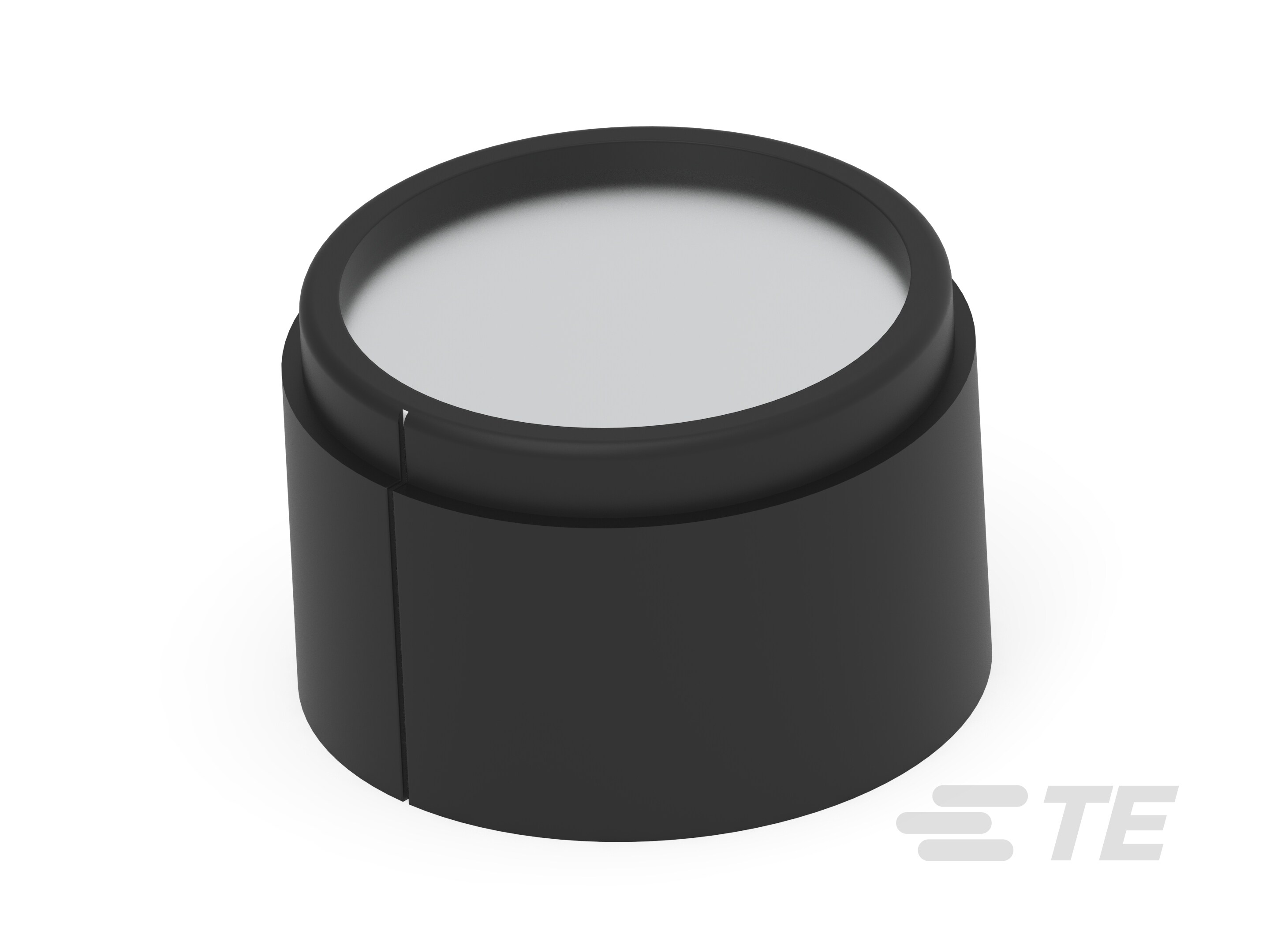 PKG90B1/4=KNOB PLASTIC 1/4 LEX-6-1437624-9