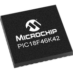 Microchip Technology-PIC18F46K42-E/ML Microcontrollers - MCUs MCU 8-bit PIC RISC 64KB Flash 2.5V/3.3V/5V 44-Pin QFN EP Tube