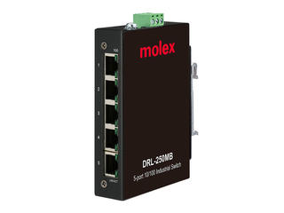 1120361000 - IP20 Unmanaged Ethernet Switch, 5 Ports, 10/100Mb Data Speed