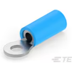 TE Connectivity-34157 Connector Terminals Ring Tongue Terminal 14-16AWG Copper Blue 18.16mm Tin Loose