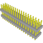 Samtec-TW-18-03-G-T-300-085 Connector Headers and PCB Receptacles Conn Board Stacker HDR 54 POS 2mm Solder ST Top Entry Thru-Hole Bulk