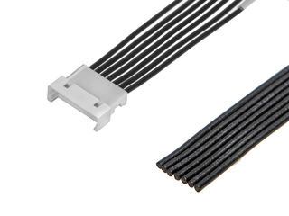 2181110701 - PicoBlade Male-to-Pigtail Off-the-Shelf (OTS) Cable Assembly, Single Row, 150.00mm Length, 7 Circuits, Natural