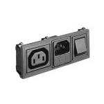 Bulgin Limited-BZH11/A0620/10 Power Entry Modules Filtered Polysnap Power Inlet Module