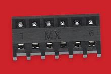 Molex-0448120016 Connector Headers and PCB Receptacles Conn Socket Strip RCP 16 POS 2.54mm Solder ST Thru-Hole KK Tray