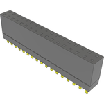 Samtec-ESW-117-37-G-D-LL Connector Headers and PCB Receptacles Conn Elevated Socket SKT 34 POS 2.54mm Solder ST Top Entry Thru-Hole Tube
