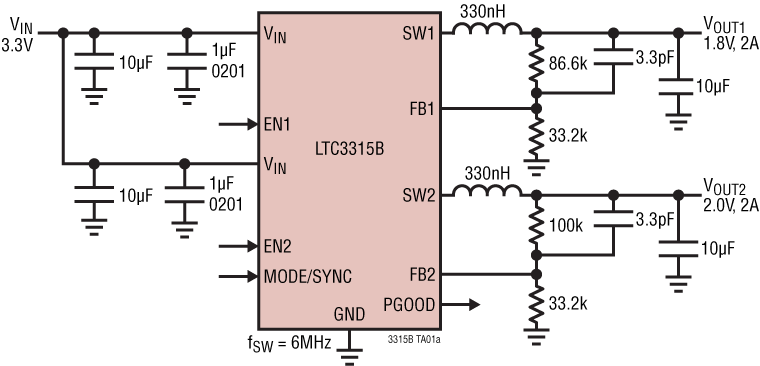LTC3315B product image