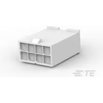 TE Connectivity-1586862-8 Connector Discrete Wire Housing Conn Housing PL 8 POS 4.2mm Crimp ST Cable Mount White Bag/Box