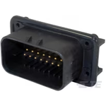 TE Connectivity-1776087-1 Connector Headers and PCB Receptacles Conn Shrouded Header (4 Sides) HDR 23 POS 2mm Solder RA Side Entry Thru-Hole