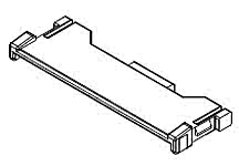 5031505009 - 0.50mm Pitch FFC-to-Board Plug Jacket, 50 Circuits