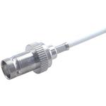 HUBER+SUHNER-21_BNC-50-2-9/133_NE Connector RF Conn BNC 0Hz to 4GHz 50Ohm Crimp ST Cable Mount F Gold Over Nickel