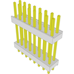 Samtec-HW-08-11-G-D-600-110 Connector Headers and PCB Receptacles Conn Board Stacker HDR 16 POS 2.54mm Solder ST Top Entry Thru-Hole Bulk Samtec-HW-08-11-G-D-600-110 Connector Headers and PCB Receptacles Conn Board Stacker HDR 16 POS 2.54mm Solder ST Top Entry Thru-Hole Bulk