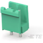 TE Connectivity-282824-2 Connector Headers and PCB Receptacles Conn Shrouded Header (2 Sides) HDR 2 POS 5.08mm Solder ST Top Entry Thru-Hole Box