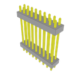 Samtec-TW-09-08-G-D-640-100 Connector Headers and PCB Receptacles Conn Board Stacker HDR 18 POS 2mm Solder ST Top Entry Thru-Hole Bulk Samtec-TW-09-08-G-D-640-100 Connector Headers and PCB Receptacles Conn Board Stacker HDR 18 POS 2mm Solder ST Top Entry Thru-Hole Bulk