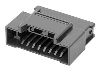 2137192081 - 2.00mm Pitch, Micro-Lock Plus Plug Crimp Housing, Single Row,  8 Circuits, UL 94V-0, Black