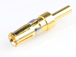 2018460010 - MultiCat High-Power Receptacle Terminal, Gold over Nickel Phosphorus Plating, 18-16 AWG