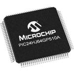 Microchip Technology-PIC24HJ64GP510A-E/PF Microcontrollers - MCUs MCU 16-bit PIC RISC 64KB Flash 3.3V Automotive AEC-Q100 100-Pin TQFP Tray