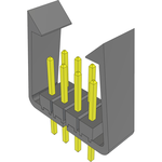 Samtec-TSW-104-08-G-D-LC Connector Headers and PCB Receptacles Conn Unshrouded Header HDR 8 POS 2.54mm Solder ST Top Entry Thru-Hole Bulk Samtec-TSW-104-08-G-D-LC Connector Headers and PCB Receptacles Conn Unshrouded Header HDR 8 POS 2.54mm Solder ST Top Entry Thru-Hole Bulk