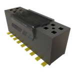 Samtec-FLE-109-01-G-DV-P Connector Headers and PCB Receptacles Conn Socket Strip SKT 18 POS 1.27mm Solder ST SMD Tube