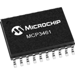 Microchip Technology-MCP3461T-E/ST Analog to Digital Converters - ADCs 2-Channel Single ADC Delta-Sigma 153.6ksps 16-bit Serial 20-Pin TSSOP T/R