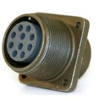 ITT Cannon-CT6LA14S-6SC-A206 Connector Circular Conn Circular SKT 6 POS Crimp ST Cable Mount 6 Terminal 1 Port